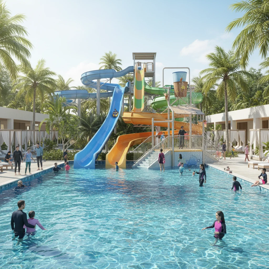 Water Slides and Aquatic Attractions